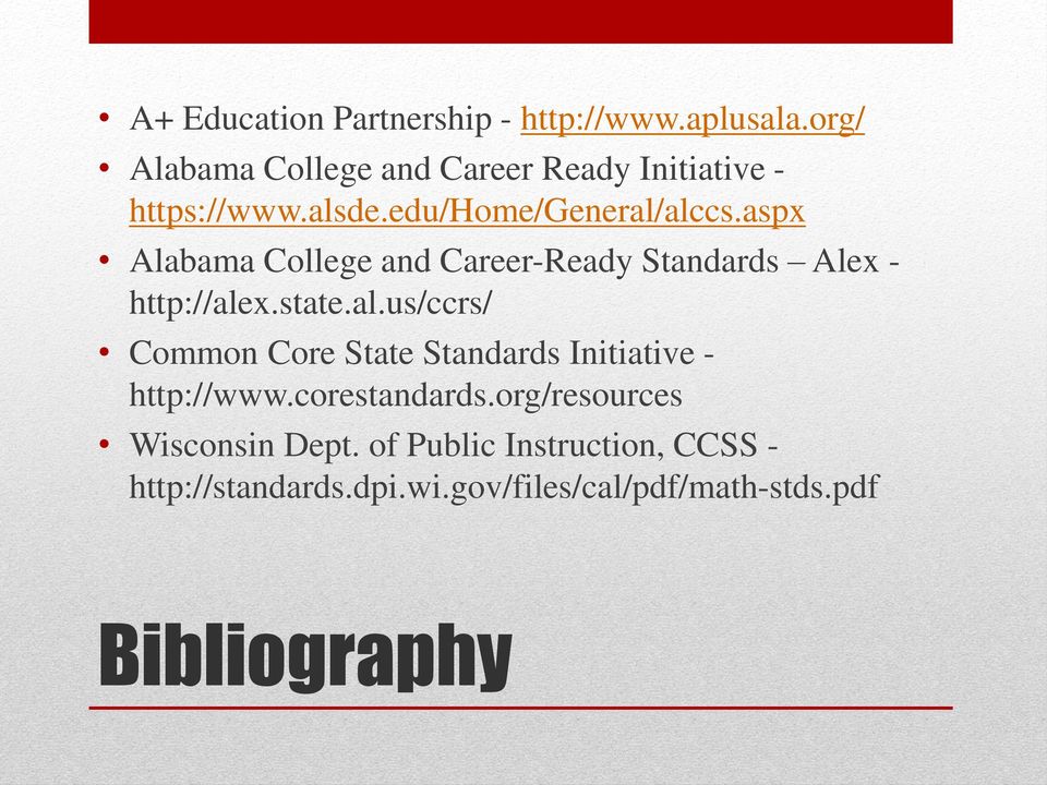 aspx Alabama College and Career-Ready Standards Alex - http://ale