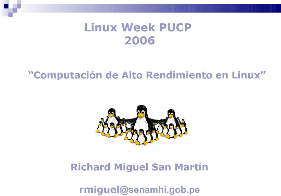 Rendimiento en Linux
