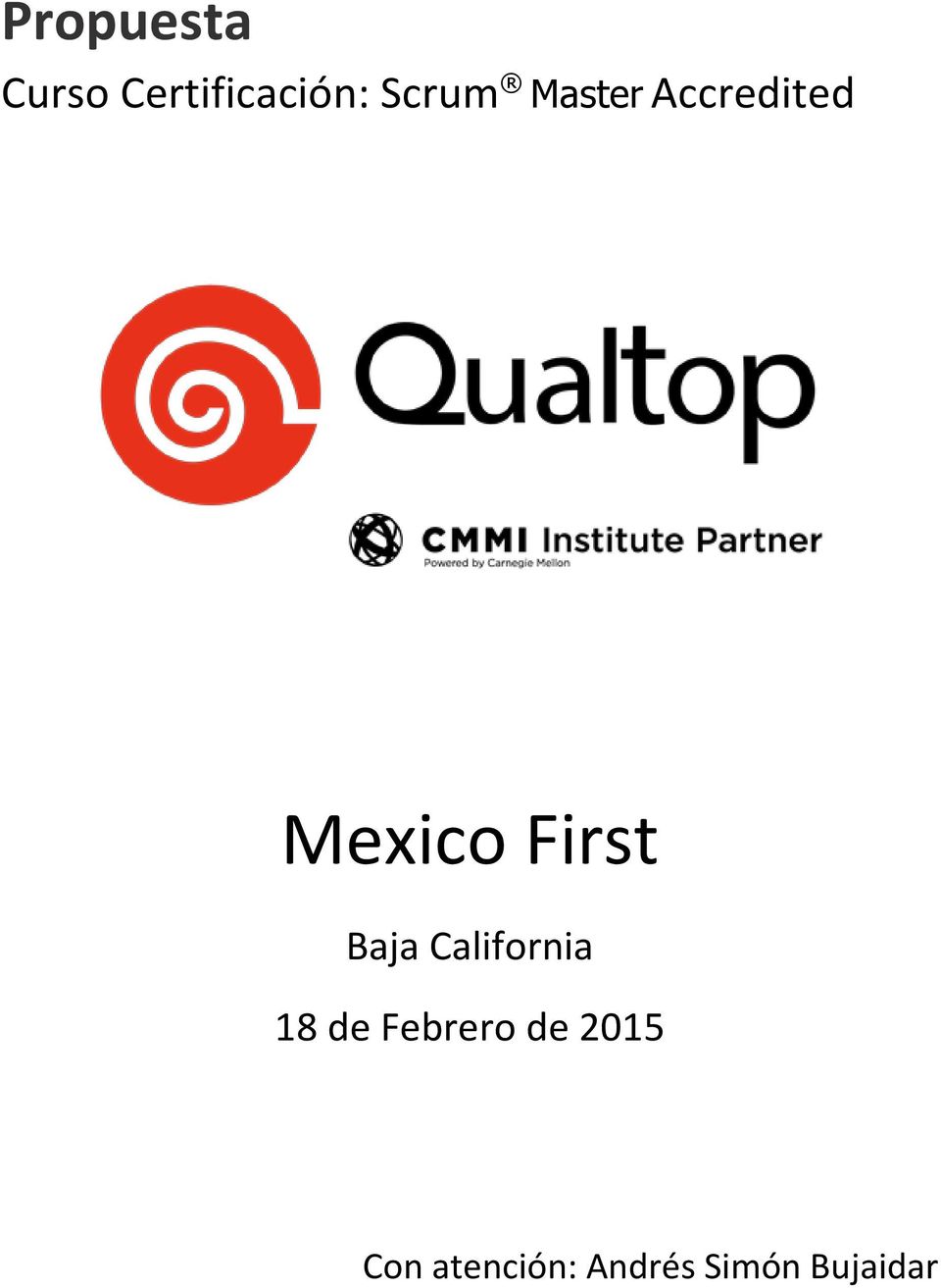 First Baja California 18 de Febrero