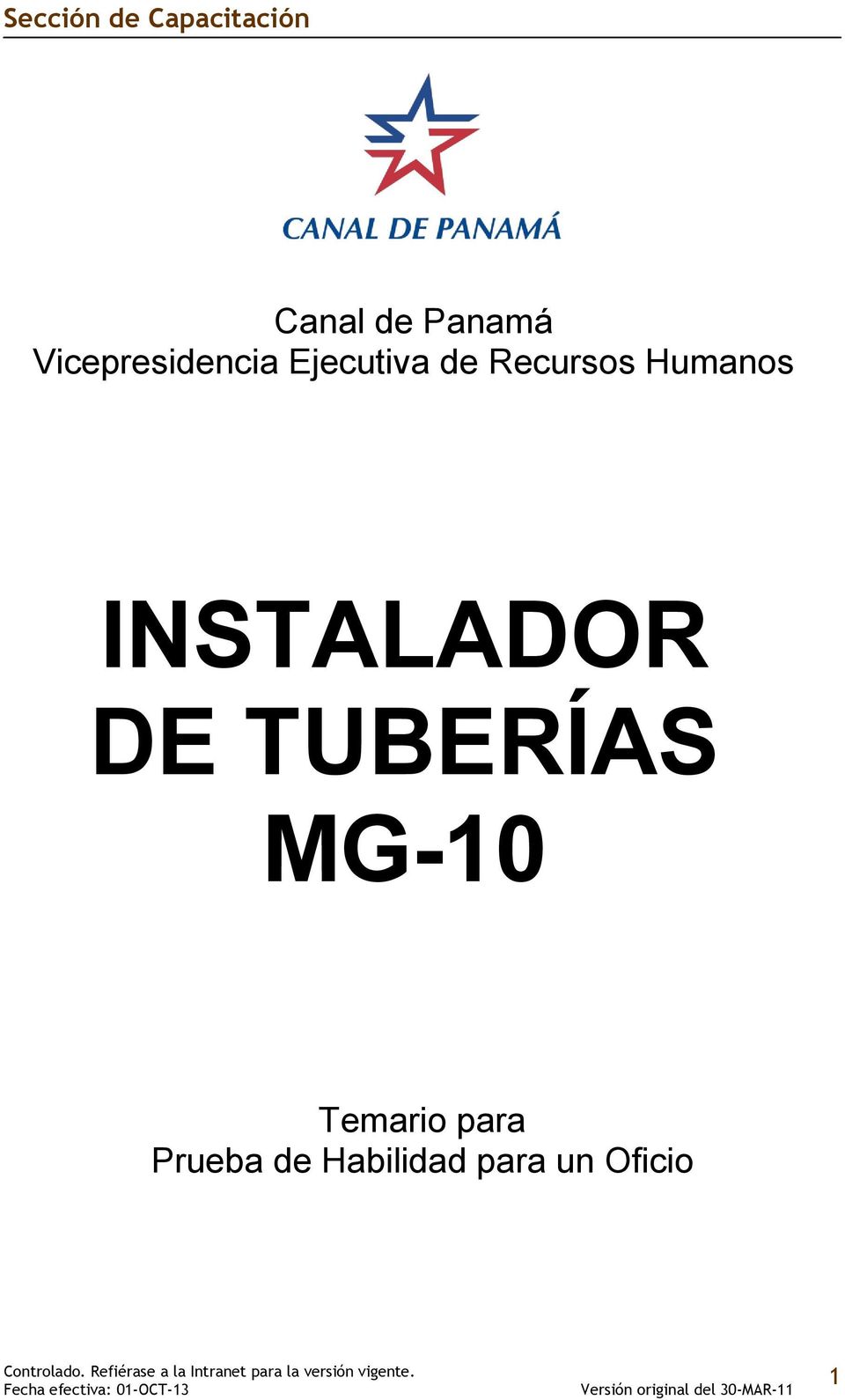 INSTALADOR DE TUBERÍAS MG-10