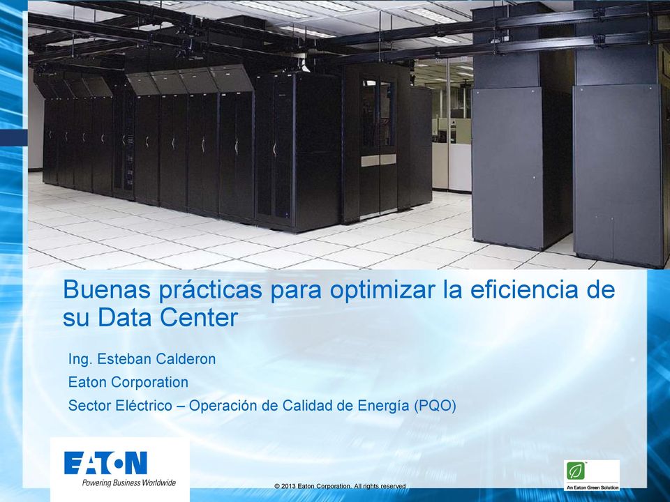 Esteban Calderon Eaton Corporation