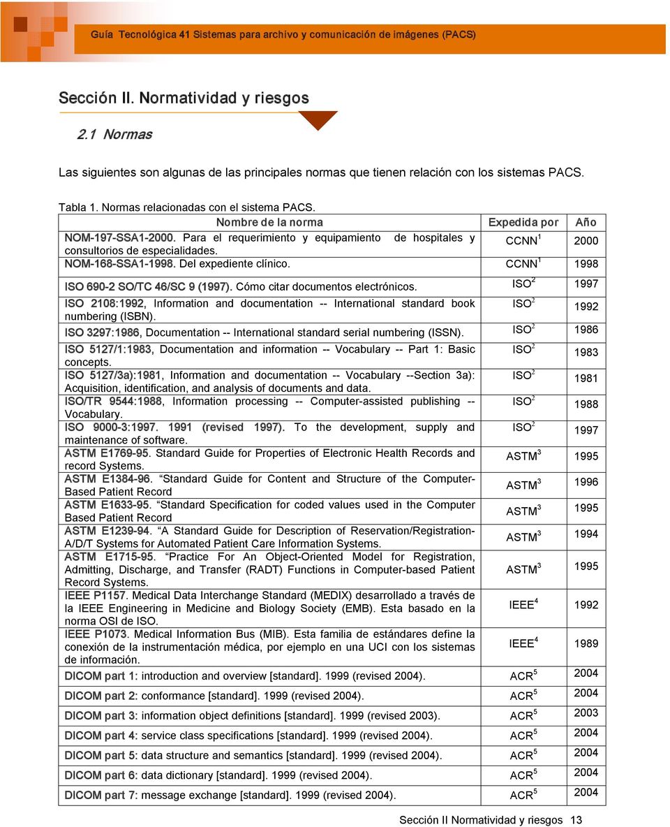 CCNN 1 1998 ISO 690 2 SO/TC 46/SC 9 (1997). Cómo citar documentos electrónicos. ISO 2 1997 ISO 2108:1992, Information and documentation International standard book ISO 2 1992 numbering (ISBN).