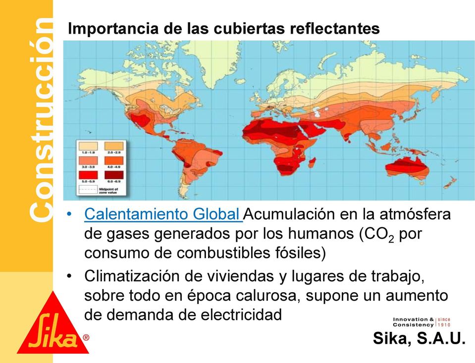 consumo de combustibles fósiles) Climatización de viviendas y lugares de