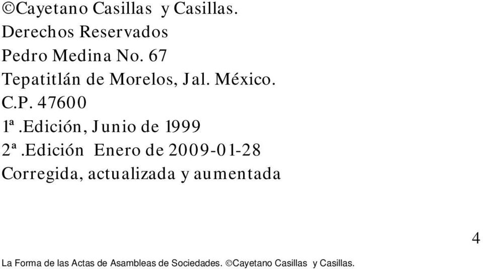 67 Tepatitlán de Morelos, Jal. México. C.P. 47600 1ª.