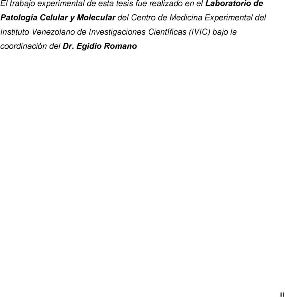 Medicina Experimental del Instituto Venezolano de