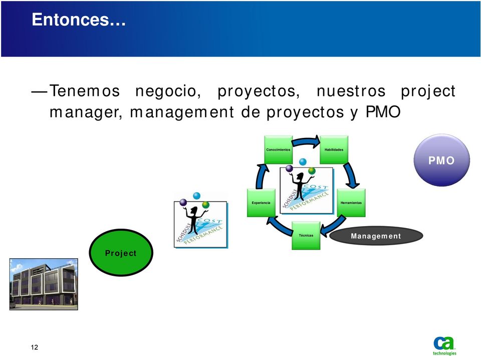 proyectos y PMO Conocimientos Habilidades