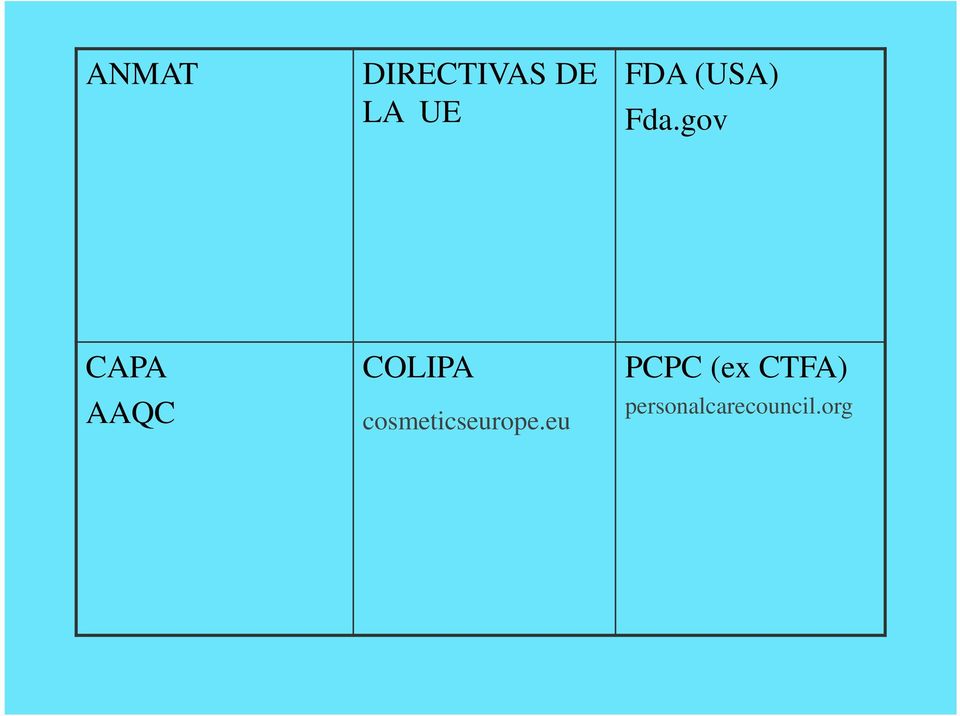 gov CAPA COLIPA PCPC (ex