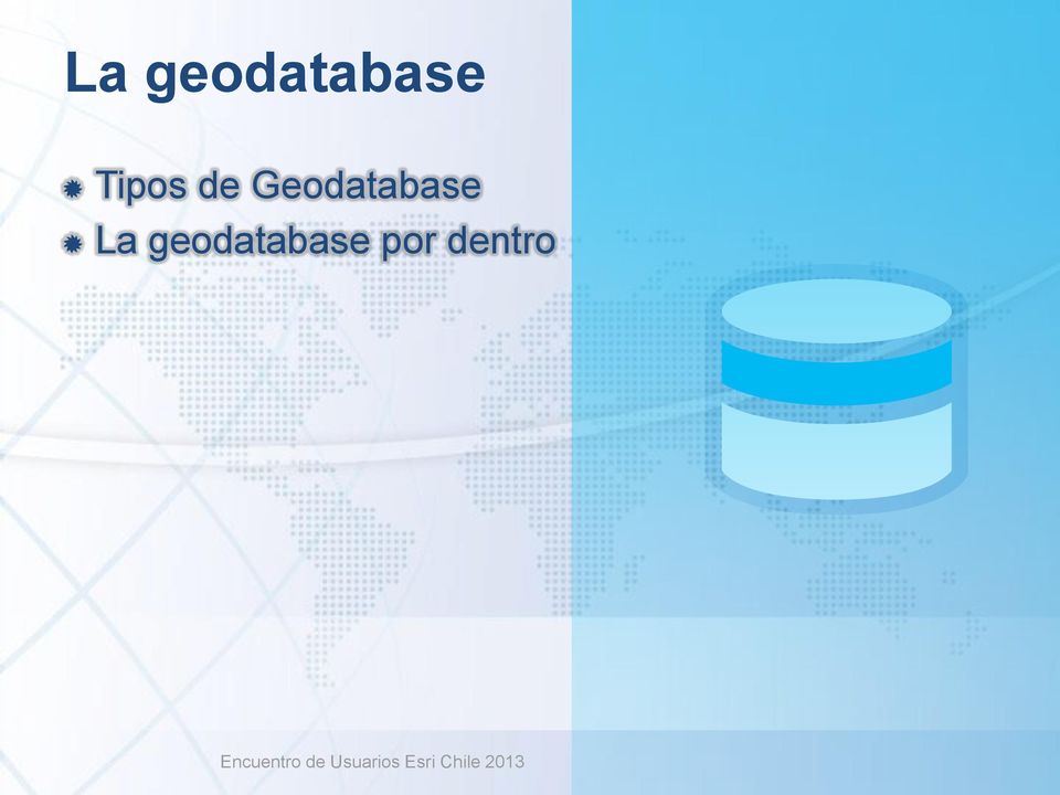 Geodatabase 