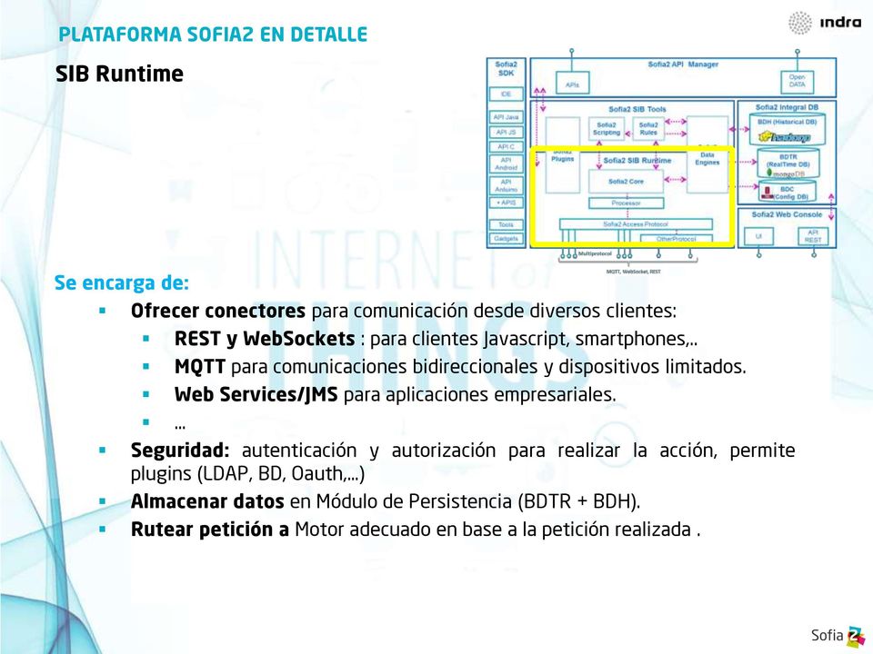 Web Services/JMS para aplicaciones empresariales.