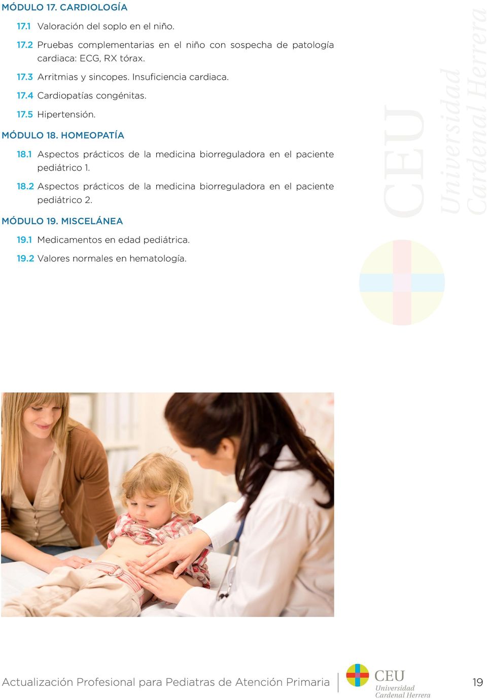 1 Aspectos prácticos de la medicina biorreguladora en el paciente pediátrico 1. 18.