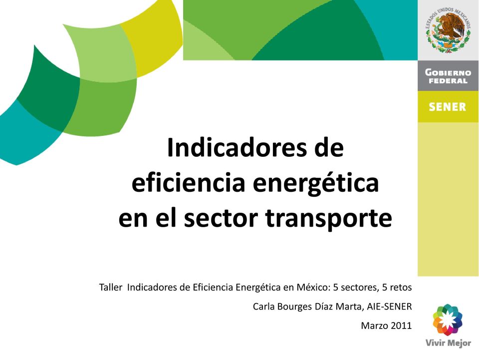 Eficiencia Energética en México: 5 sectores,