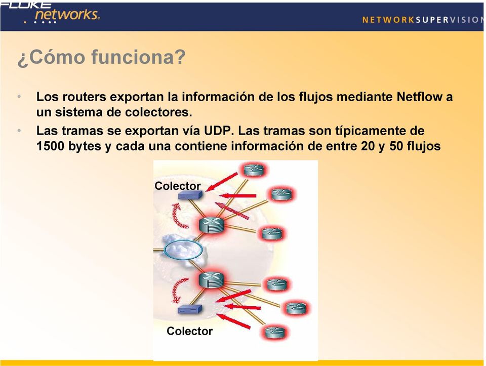 Netflow a un sistema de colectores.
