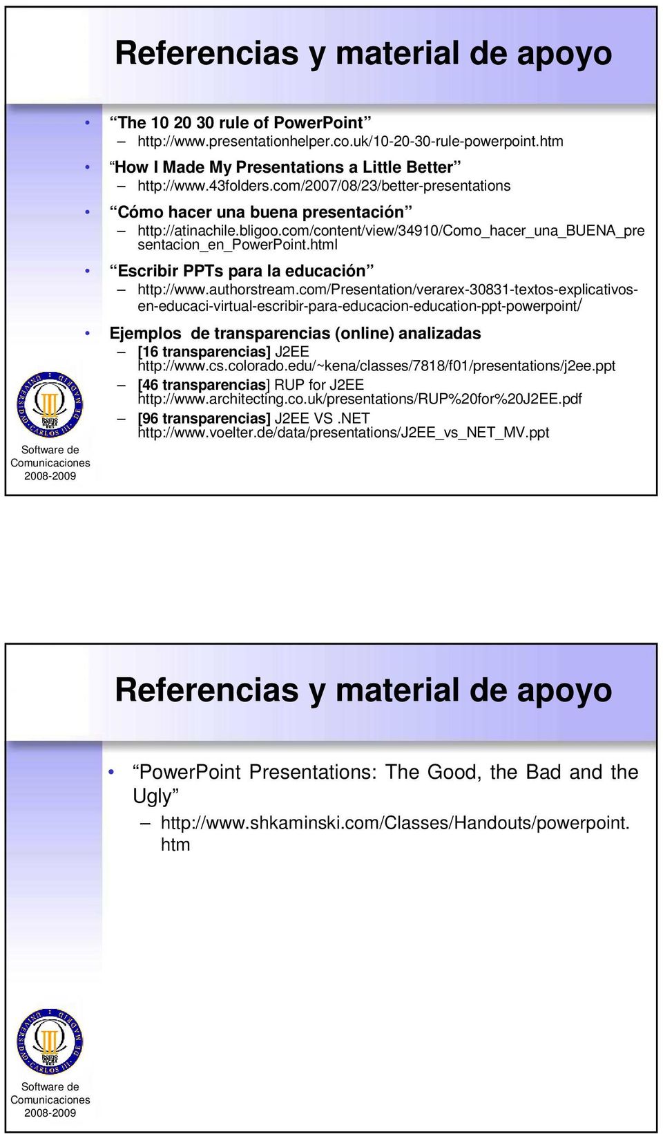 html Escribir PPTs para la educación http://www.authorstream.