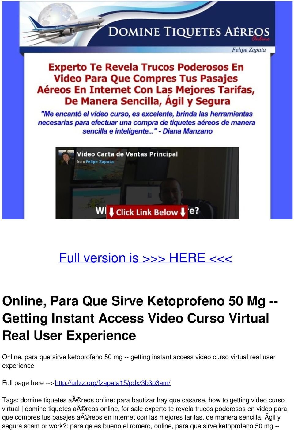 org/fzapata15/pdx/3b3p3am/ Tags: domine tiquetes aã reos online: para bautizar hay que casarse, how to getting video curso virtual domine tiquetes aã reos online, for sale