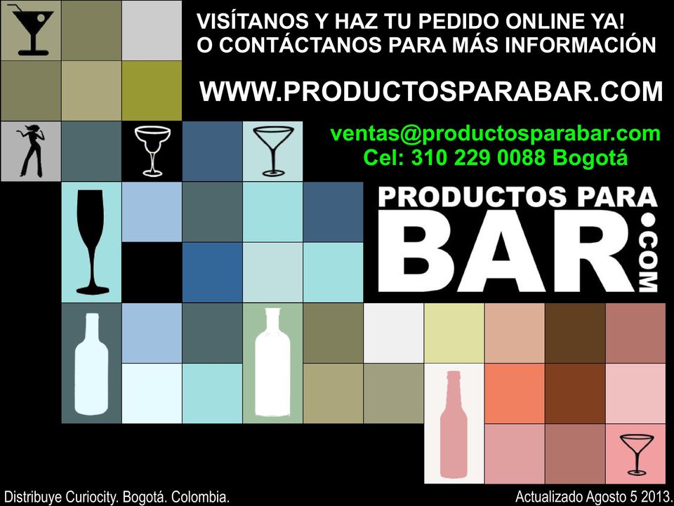 COM ventas@productosparabar.