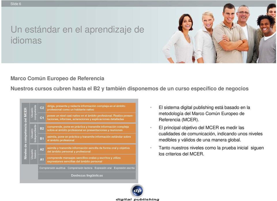 Marco Común Europeo de Referencia (MCER).