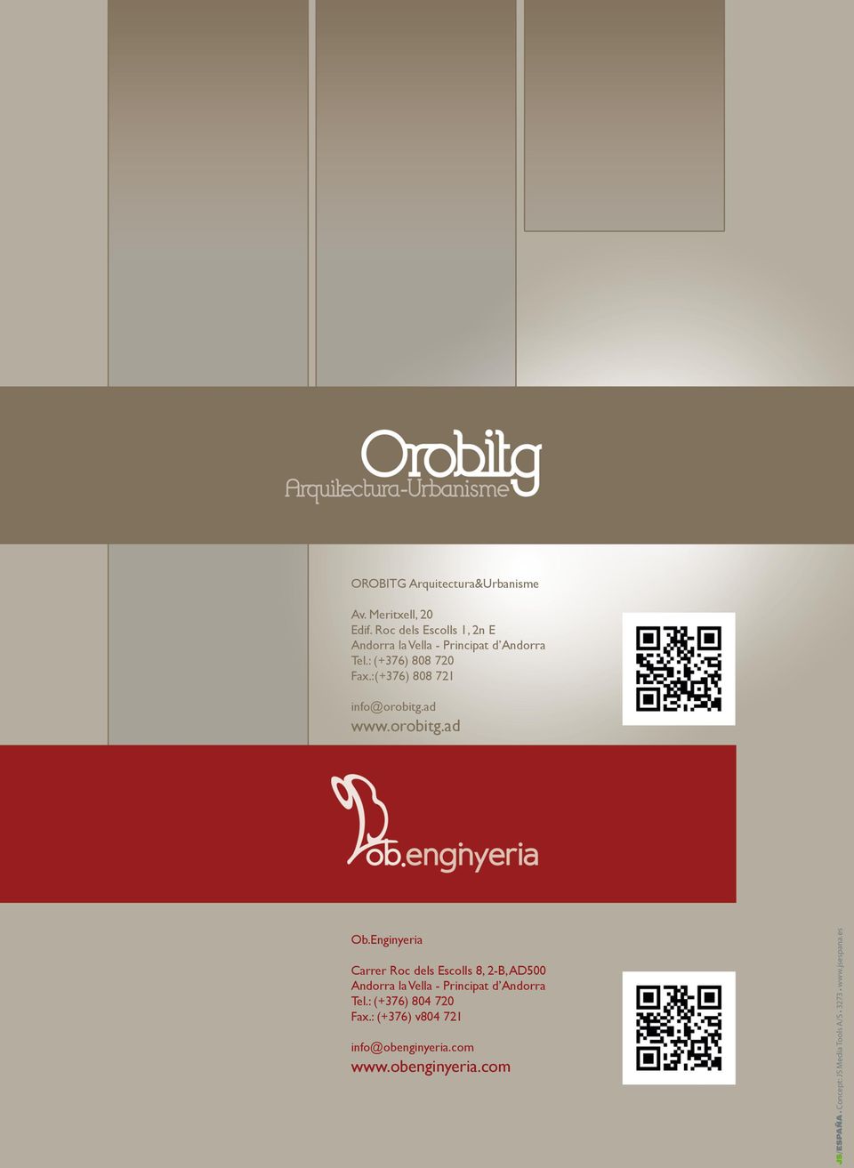 :(+376) 808 721 info@orobitg.ad www.orobitg.ad Ob.