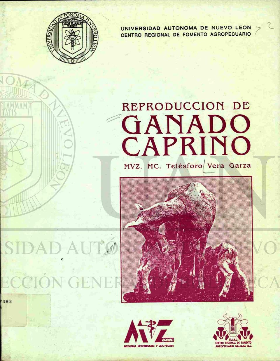 DE GANADO CAPRINO MVZ. MC.