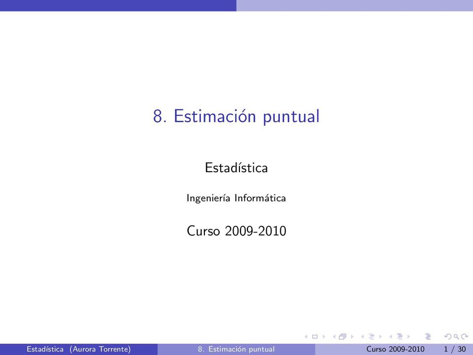 2009-2010 Estadística (Aurora