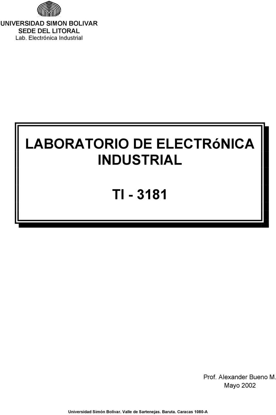 INDUSTRIAL TI - 3181