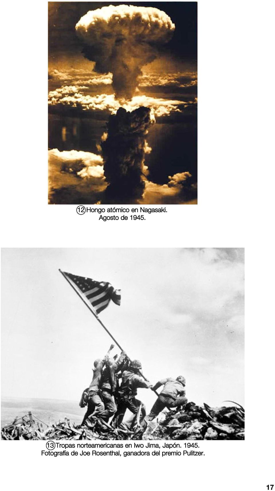 13 Tropas norteamericanas en Iwo Jima,