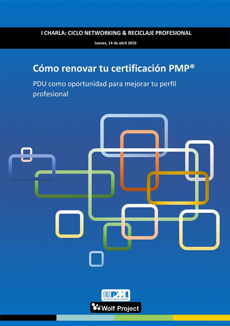 renovar tu certificación PMP PDU como
