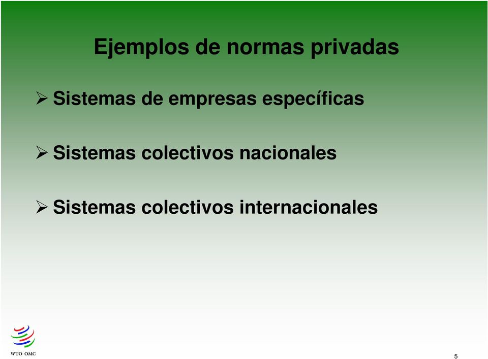 Sistemas colectivos nacionales