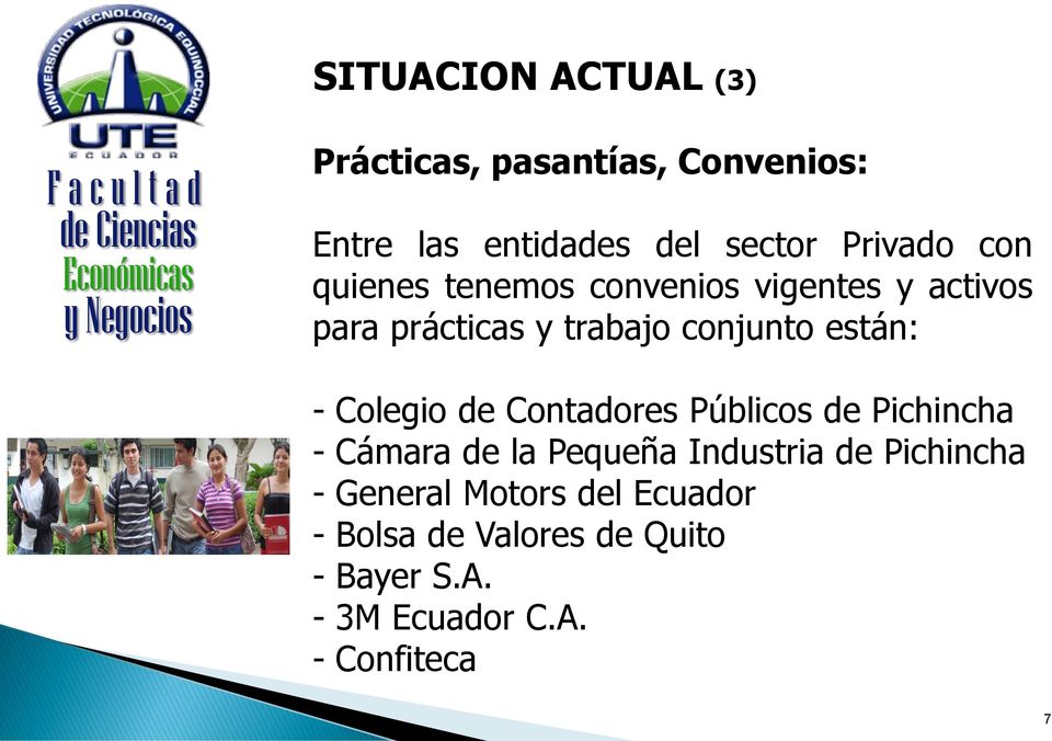 Colegio de Contadores Públicos de Pichincha - Cámara de la Pequeña Industria de Pichincha -