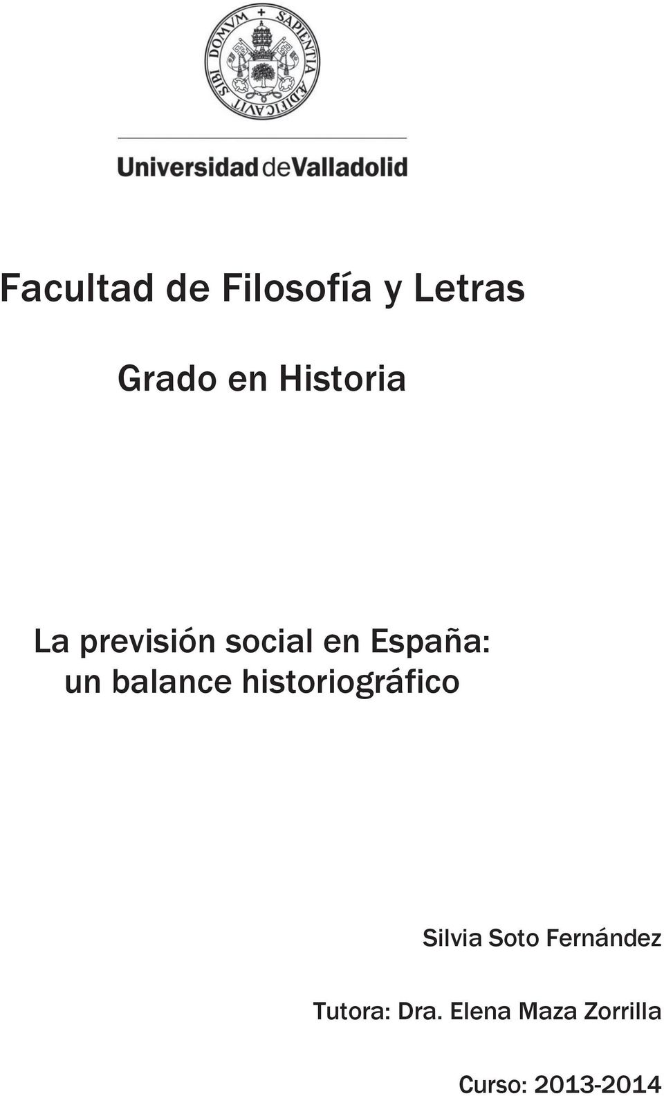 balance historiográfico Silvia Soto