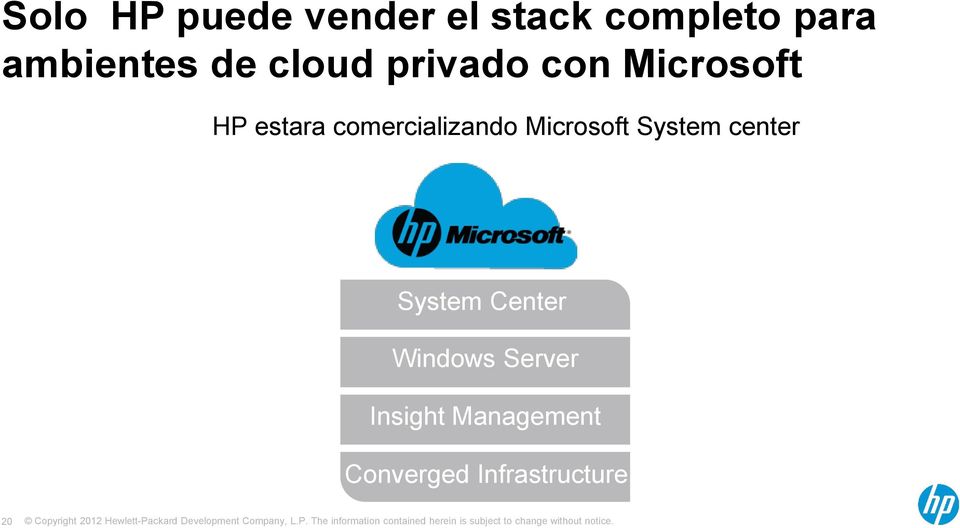 comercializando Microsoft System center System