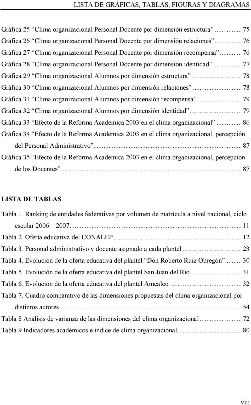 ..77 Gráfica 29 Clima organizacional Alumnos por dimensión estructura...78 Gráfica 30 Clima organizacional Alumnos por dimensión relaciones.