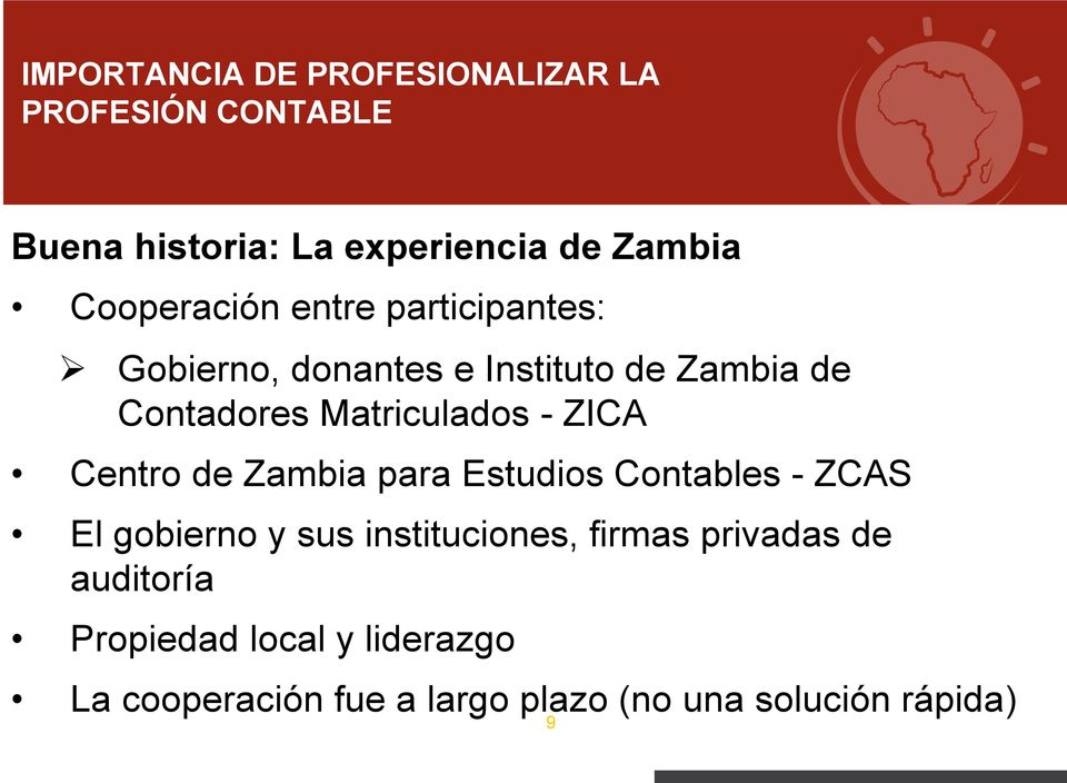Estudios Contables - ZCAS El gobierno y sus instituciones, firmas privadas de