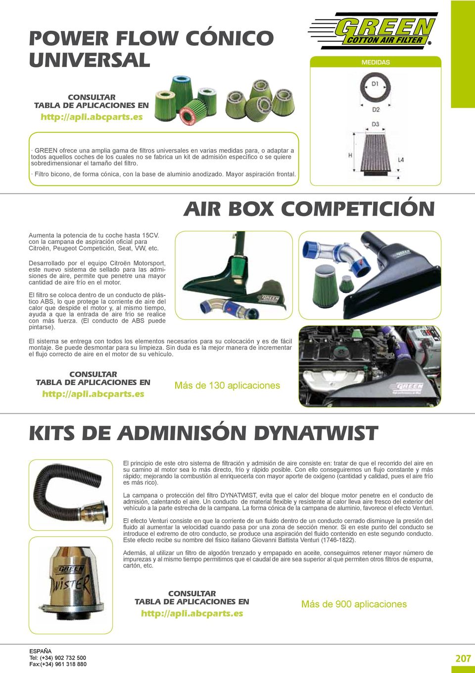 AIR BOX COMPETICIÓN Aumenta la potencia de tu coche hasta 15CV. con la campana de aspiración oficial para Citroën, Peugeot Competición, Seat, VW, etc.