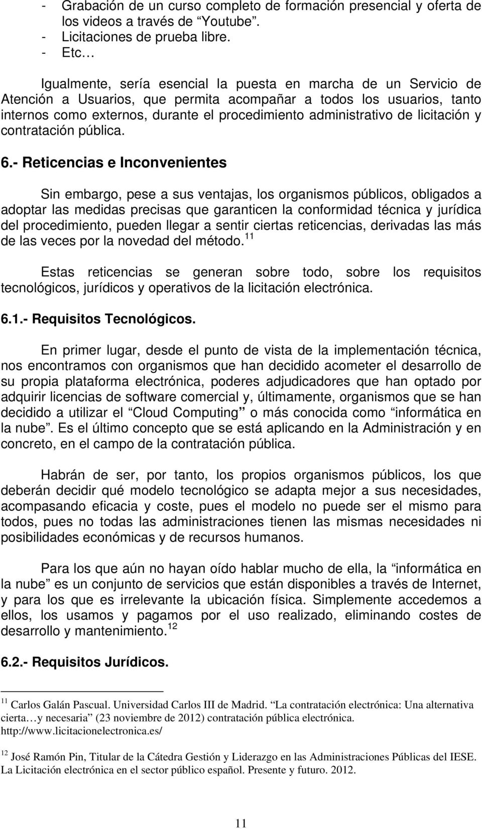 administrativo de licitación y contratación pública. 6.