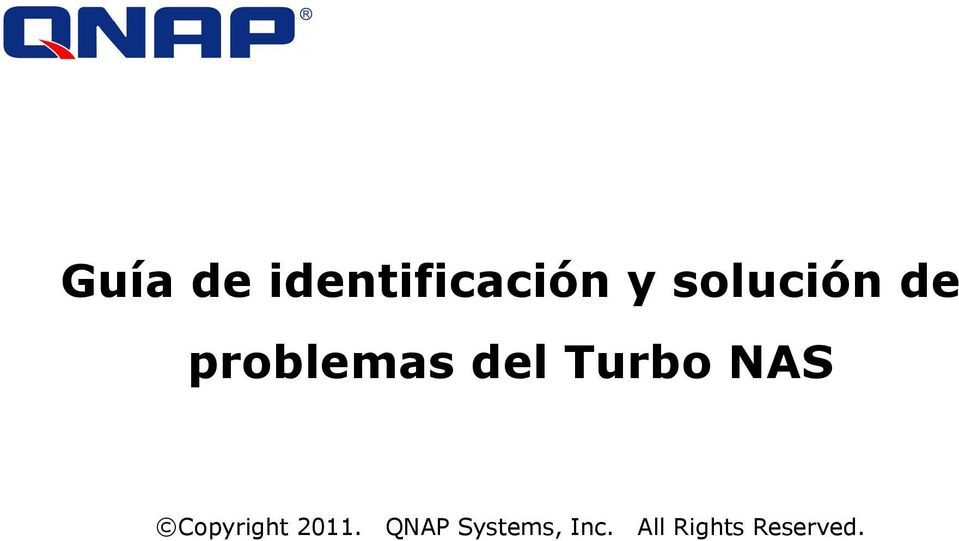 Turbo NAS Copyright 2011.