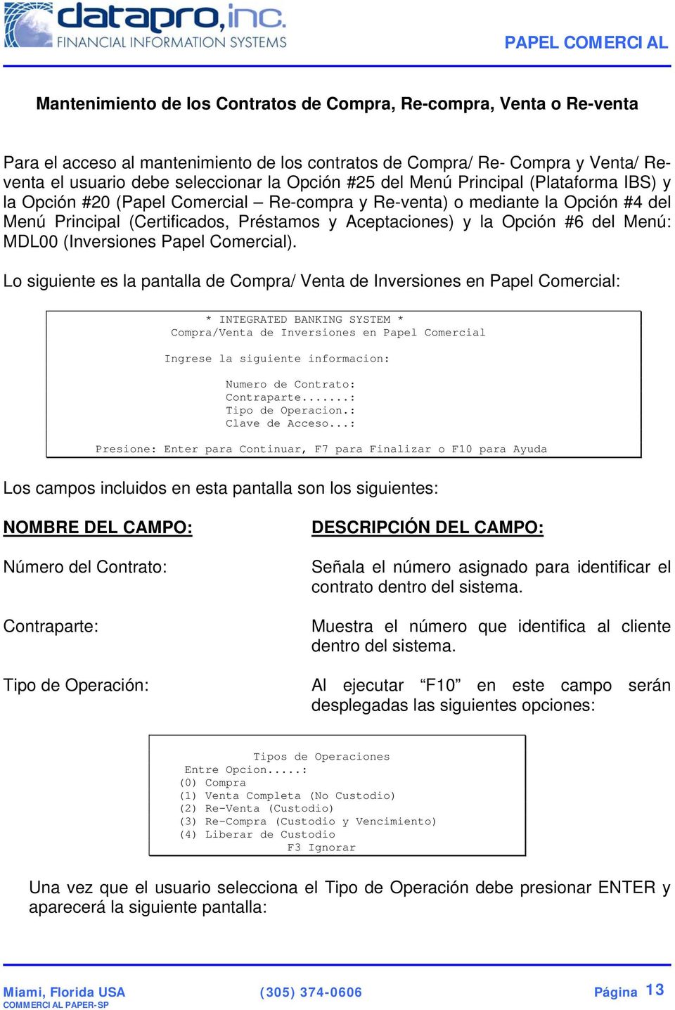 MDL00 (Inversiones Papel Comercial).