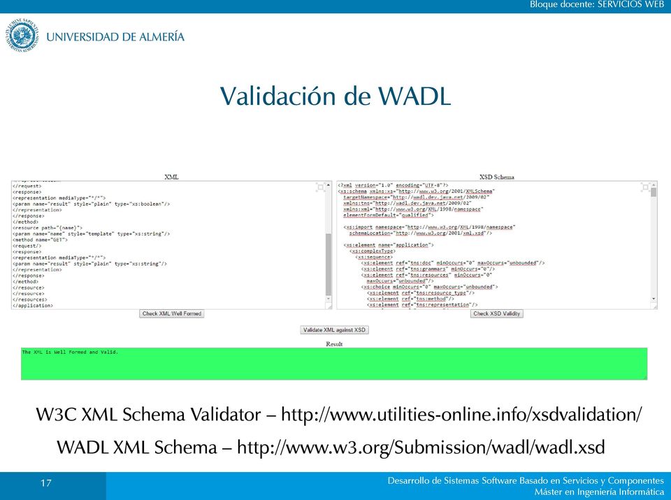 info/xsdvalidation/ WADL XML Schema