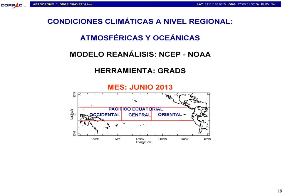 NCEP - NOAA HERRAMIENTA: GRADS MES: JUNIO