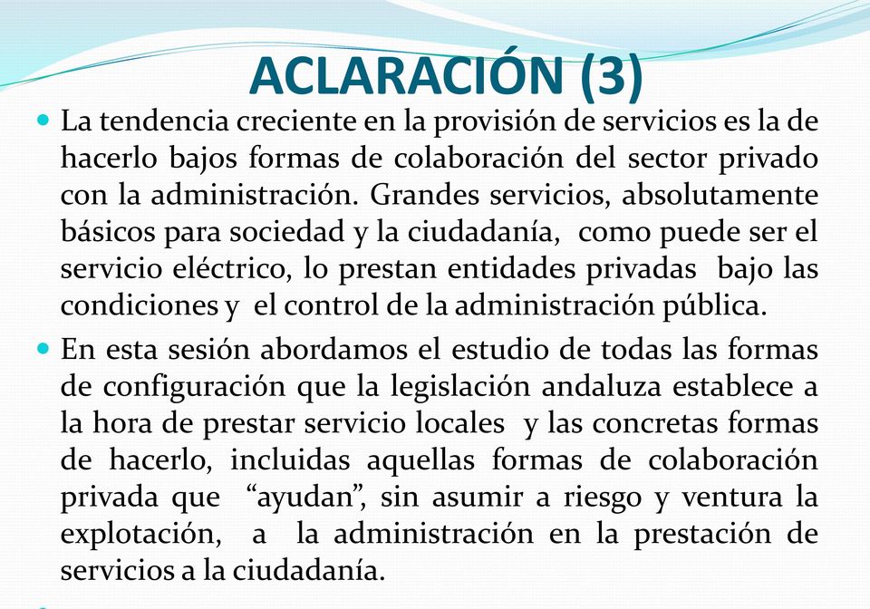 administración pública.