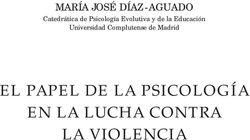 Universidad Complutense de Madrid EL