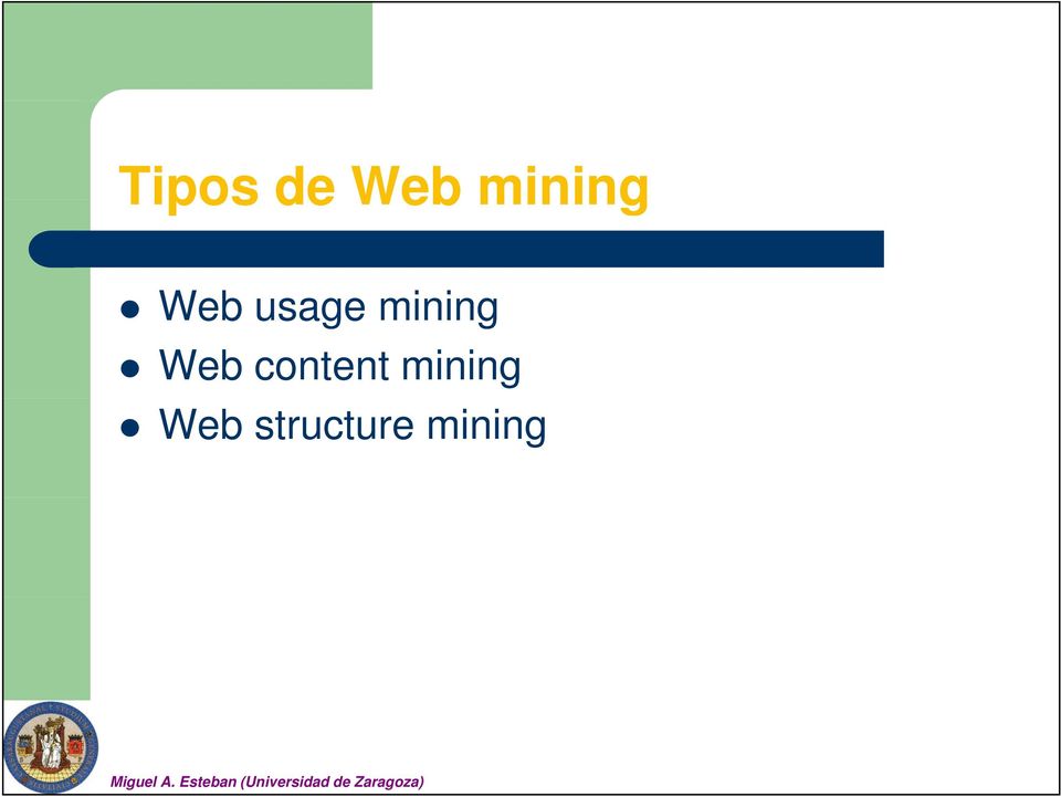 mining Web content