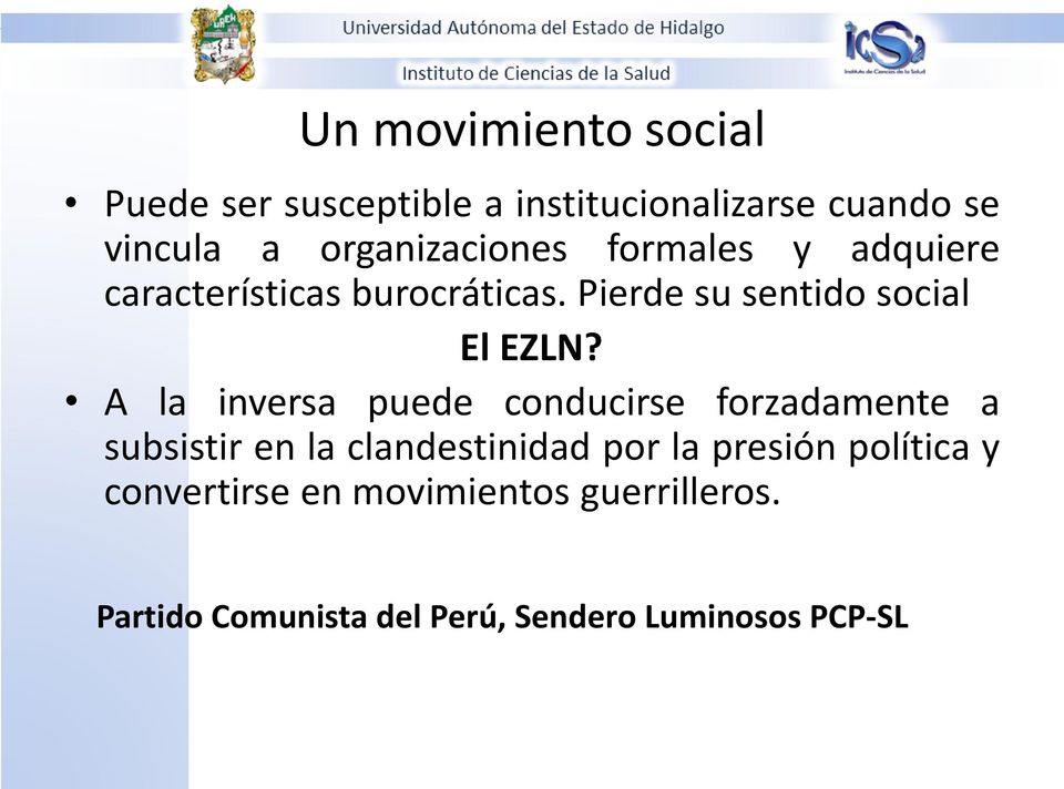 Pierde su sentido social El EZLN?