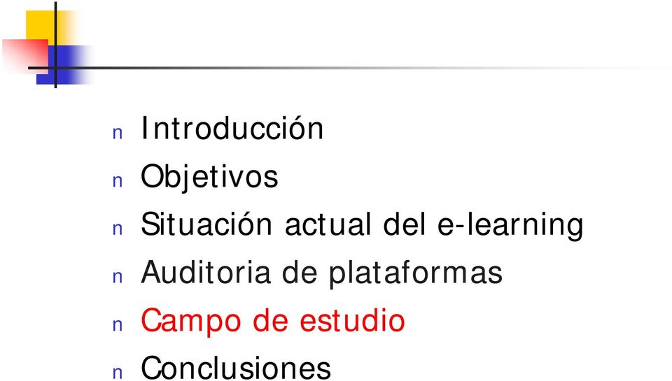 e-learning Auditoria de