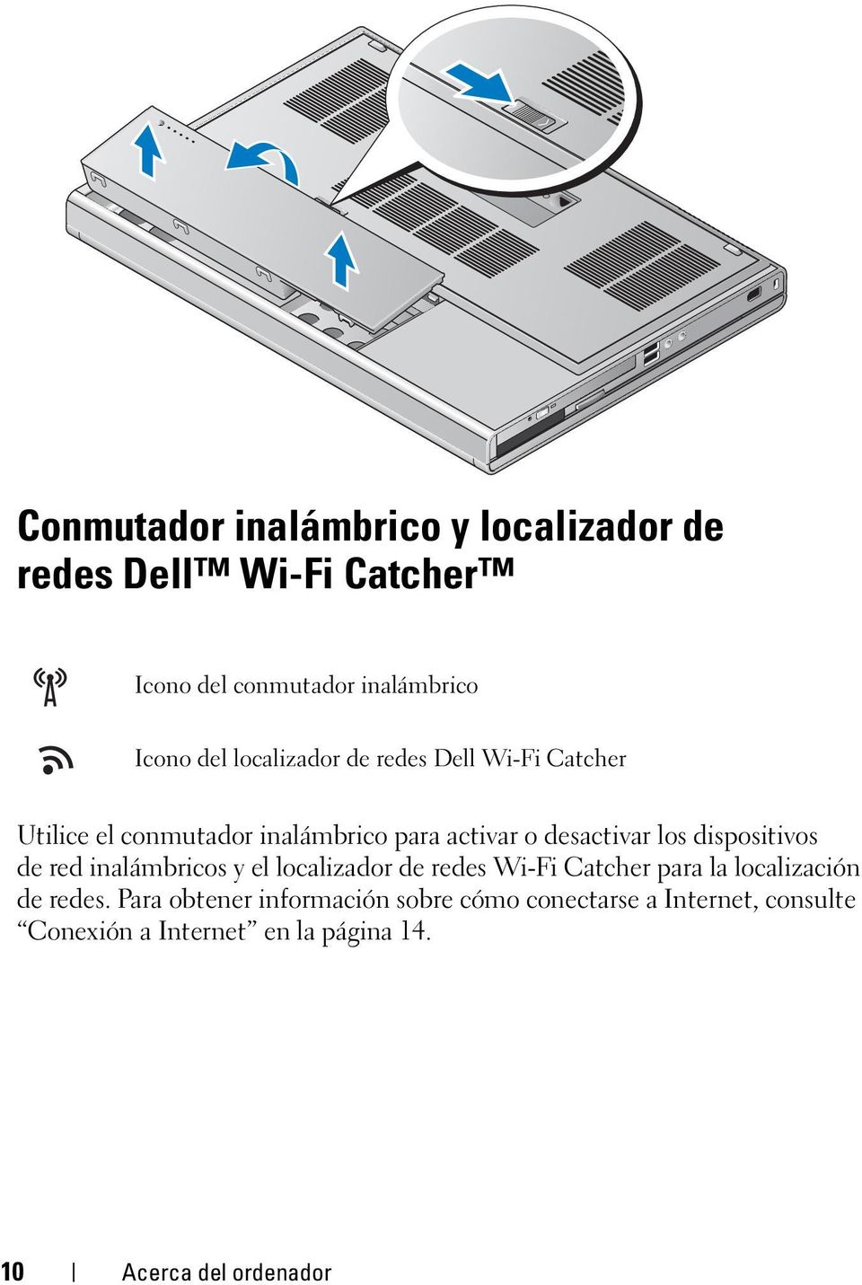 dispositivos de red inalámbricos y el localizador de redes Wi-Fi Catcher para la localización de redes.