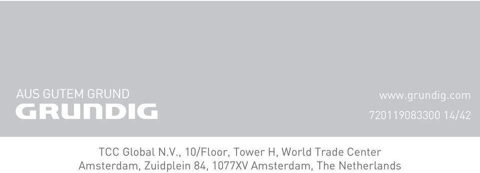 V., 10/Floor, Tower H, World Trade