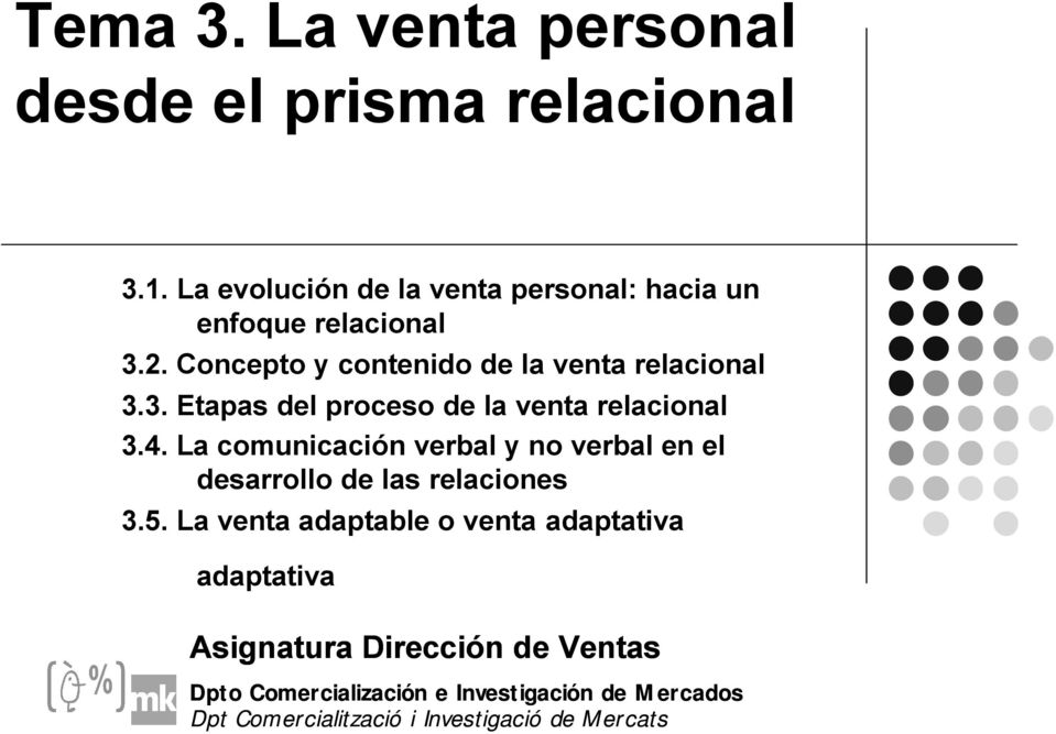 4. La comunicación verbal y no verbal en el desarrollo de las relaciones 3.5.