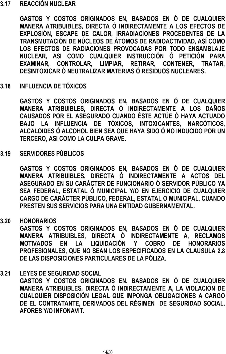 NEUTRALIZAR MATERIAS Ó RESIDUOS NUCLEARES. 3.