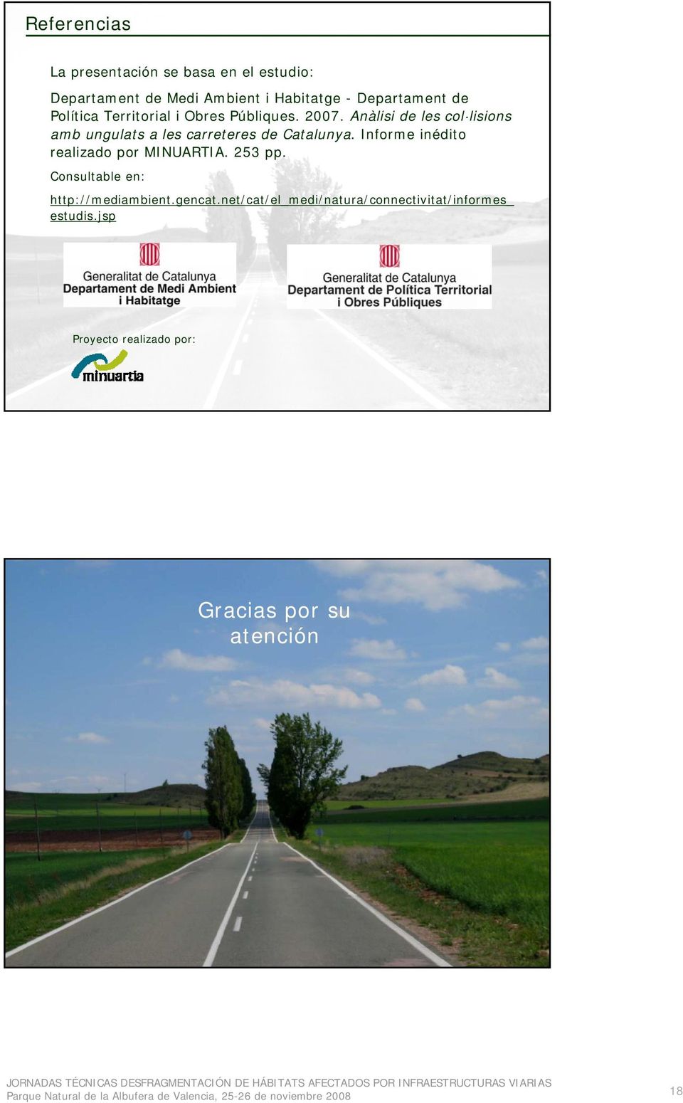 Anàlisi de les col lisions amb ungulats a les carreteres de Catalunya.