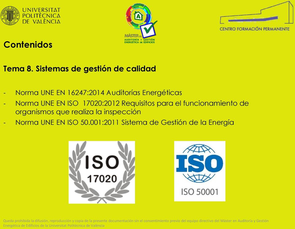 Auditorías Energéticas - Norma UNE EN ISO 17020:2012 Requisitos
