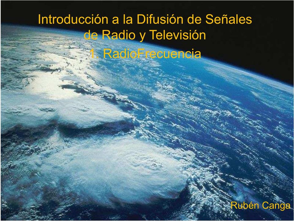Radio y Televisión 1.